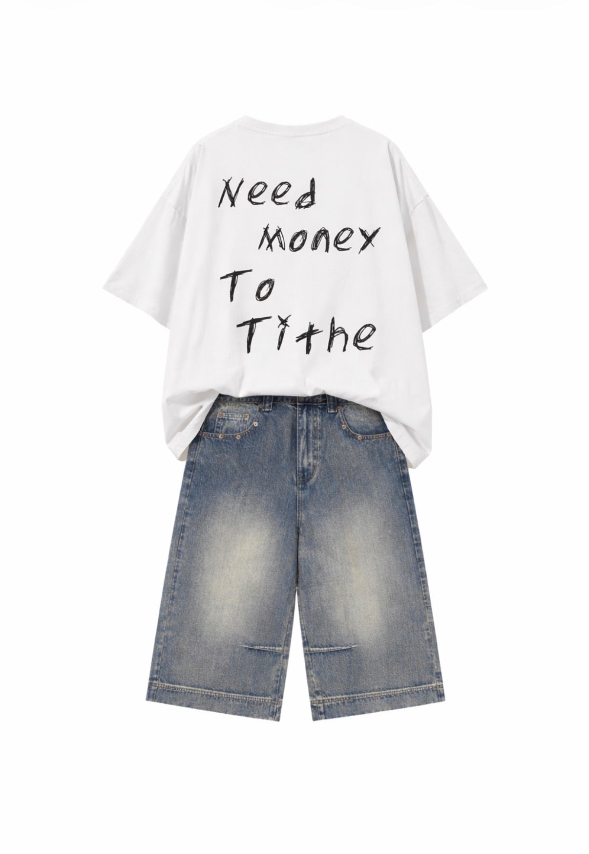Jesus Jorts T-shirt combo