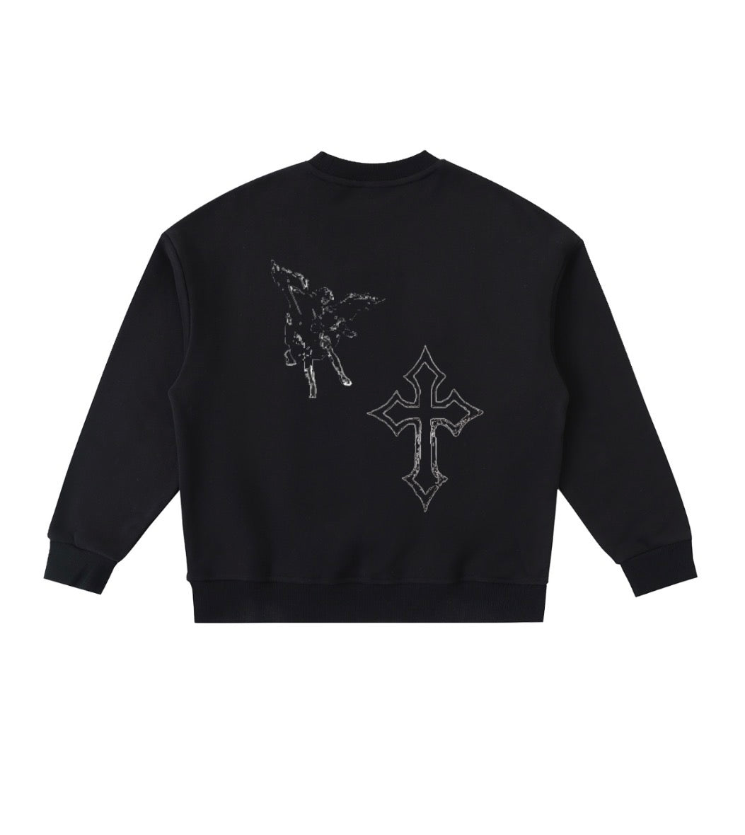Arch Angel Cross Kids Crew Neck