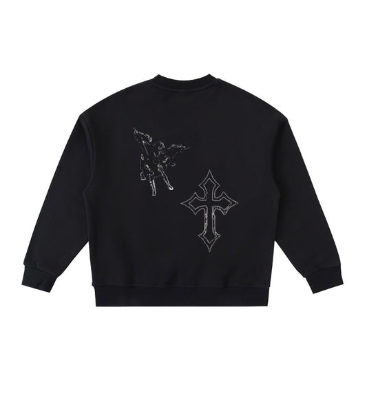 Arch Angel Cross Kids Crew Neck