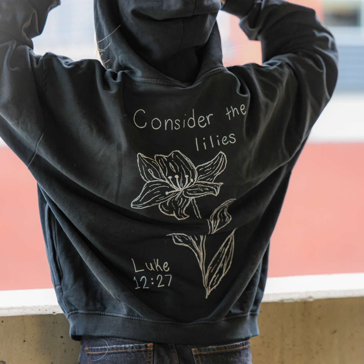 Consider the lilies, V3 hoodie ￼