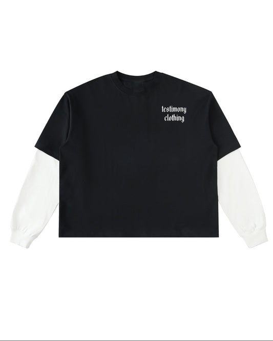 Arch Angel Cross Layered Long Sleeve